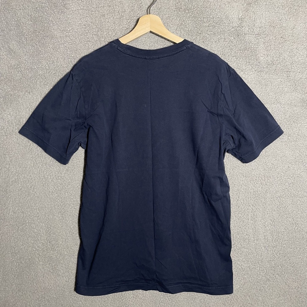 Nike USA Soccer T-Shirt Men Large Blue U.S. Crest Logo Athletic Fit Cotton - Picture 6 of 7